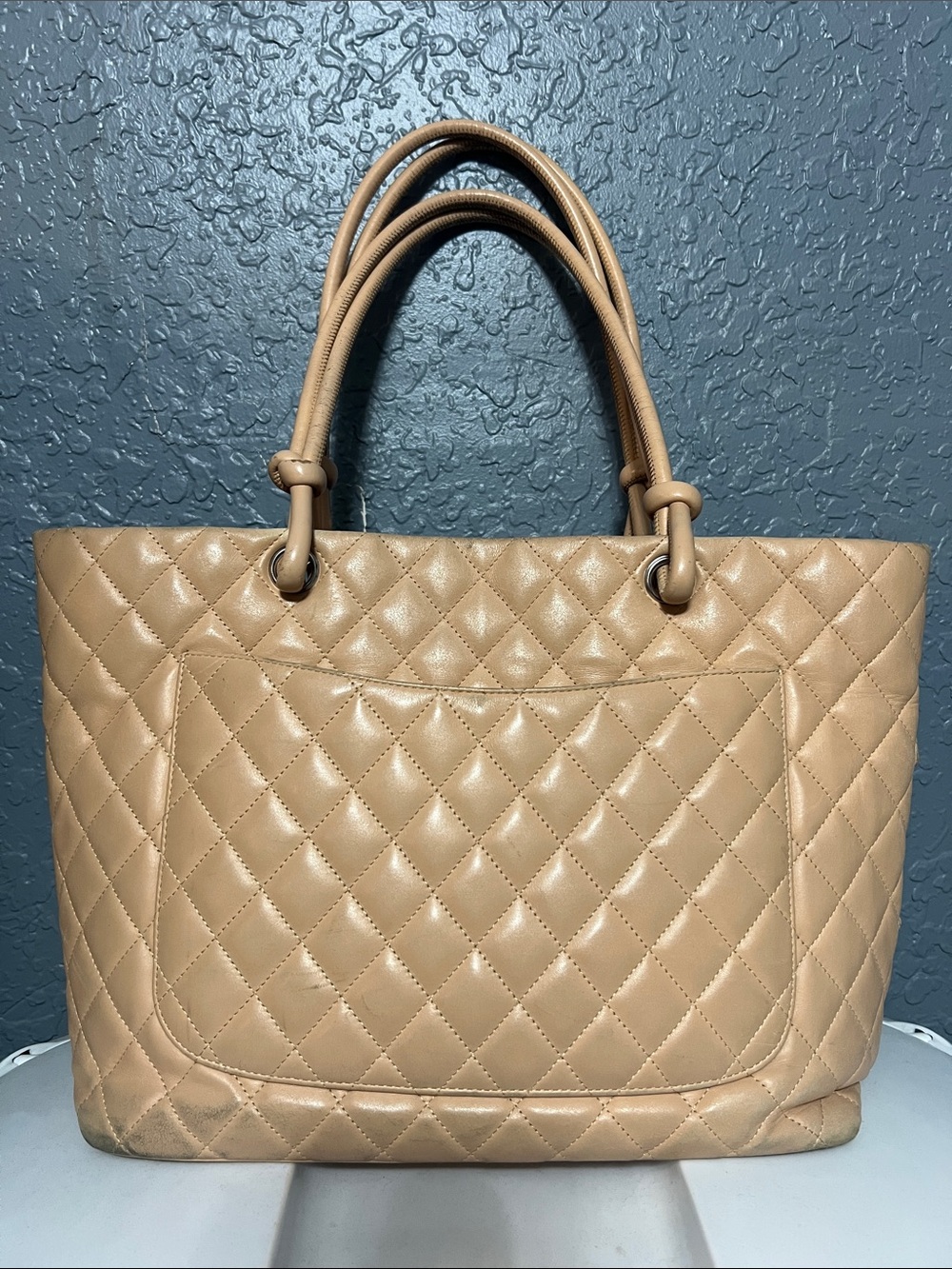 🧡 CHANEL Quilted Calfskin Large Cambon Tote Bag - Picture 3 of 17